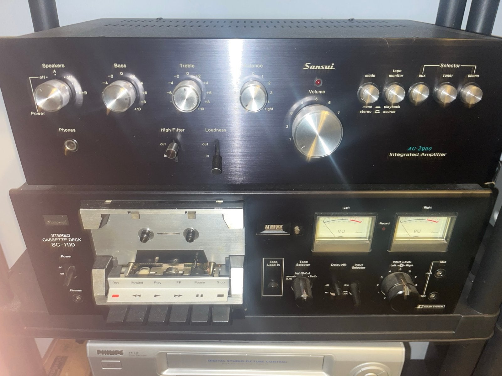 Vintage Audio Apparatuur - Verzameling van Diverse Merken, Overige merken, Gebruikt, Cassettedeck, Losse componenten