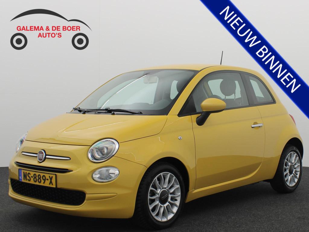 Fiat 500 0.9 TwinAir Turbo Popstar AUTOMAAT / NAVI / AIRCO /, Stof, Gebruikt, Overige kleuren, Start-stop-systeem