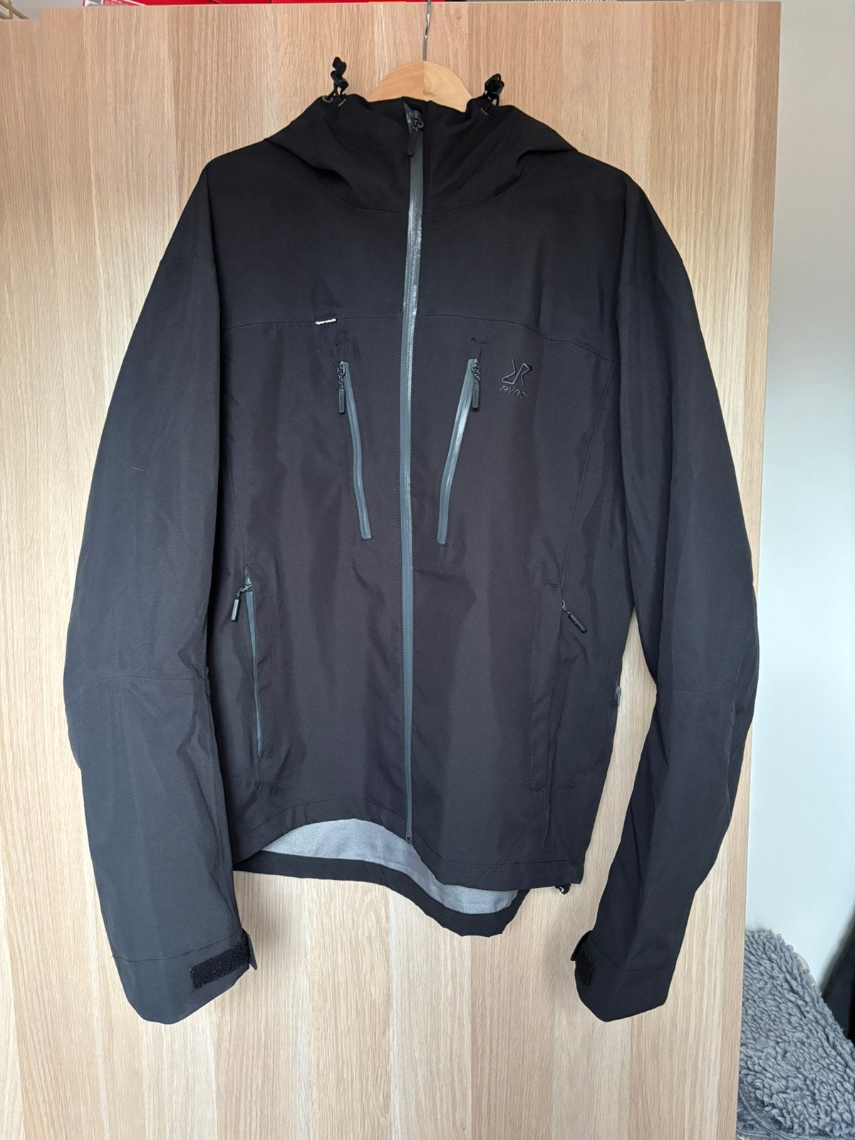 Te koop: outdoor/regenjas 3xl, Ophalen of Verzenden, Zo goed als nieuw, Overige maten, Zwart