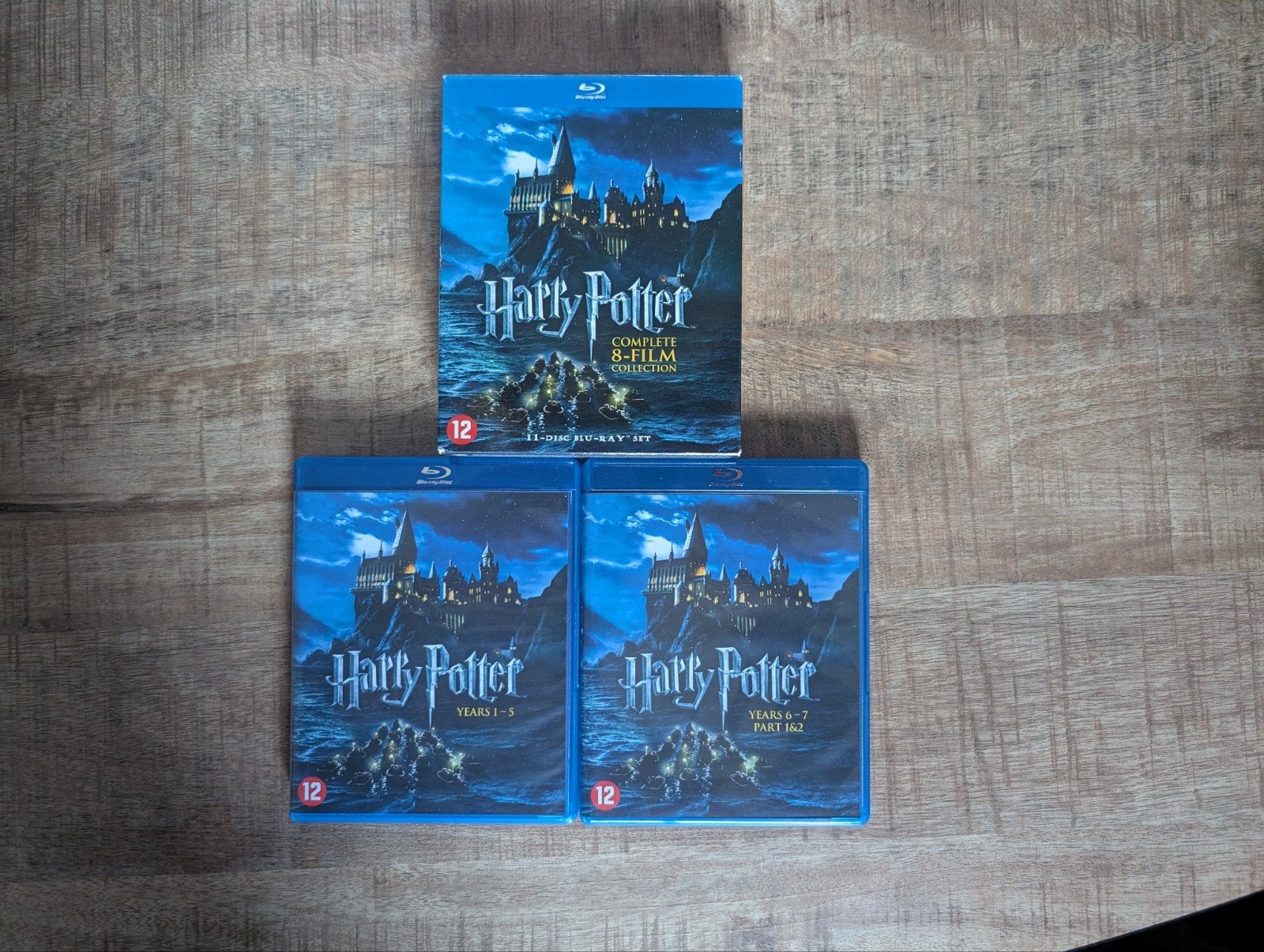 Harry Potter Complete 8-Film Collection Blu-ray, Ophalen of Verzenden, Zo goed als nieuw, Science Fiction en Fantasy