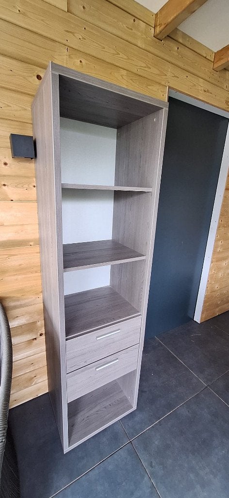 Bed 200 x 80 met nachtkastje en boekenkast, Ophalen, Eenpersoons, Zo goed als nieuw, 80 cm