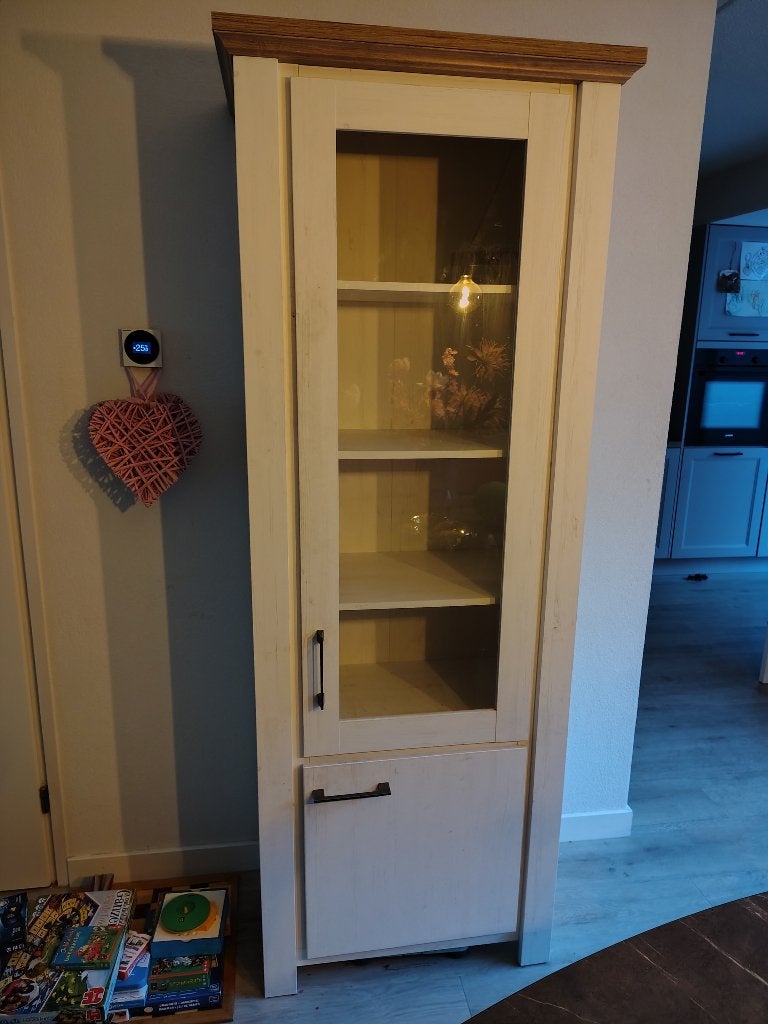 Vitrinekast, Huis en Inrichting, Ophalen, 50 tot 100 cm, 150 tot 200 cm, 25 tot 50 cm