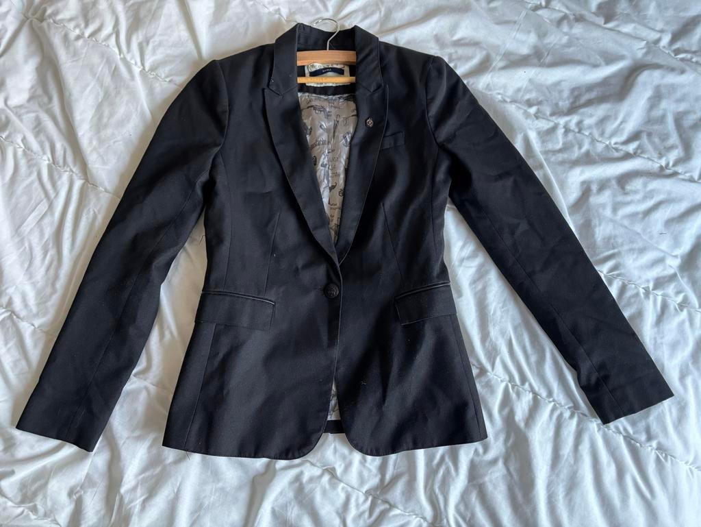 Costes blazer maat S, Zwart, Ophalen of Verzenden, Jasje, Maat 36 (S)