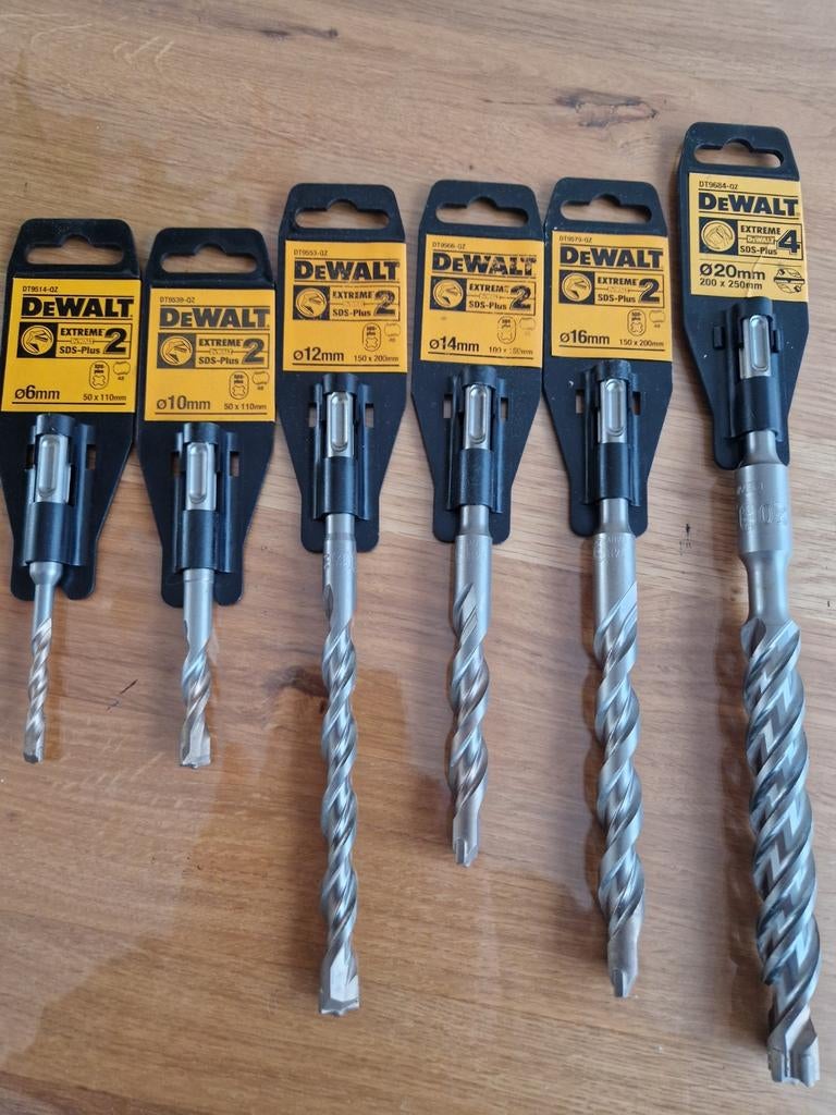 DeWalt SDS-plus boorset, Ophalen, Nieuw