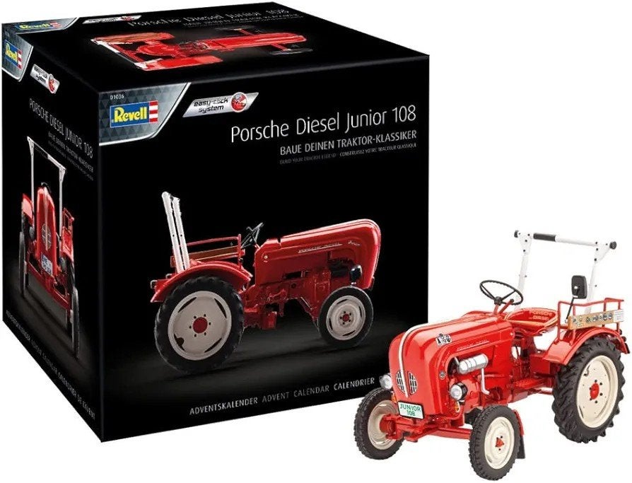 Revell Porsche Diesel Junior 108 Modelbouw Tractor, Revell, Nieuw, Ophalen of Verzenden, Groter dan 1:32