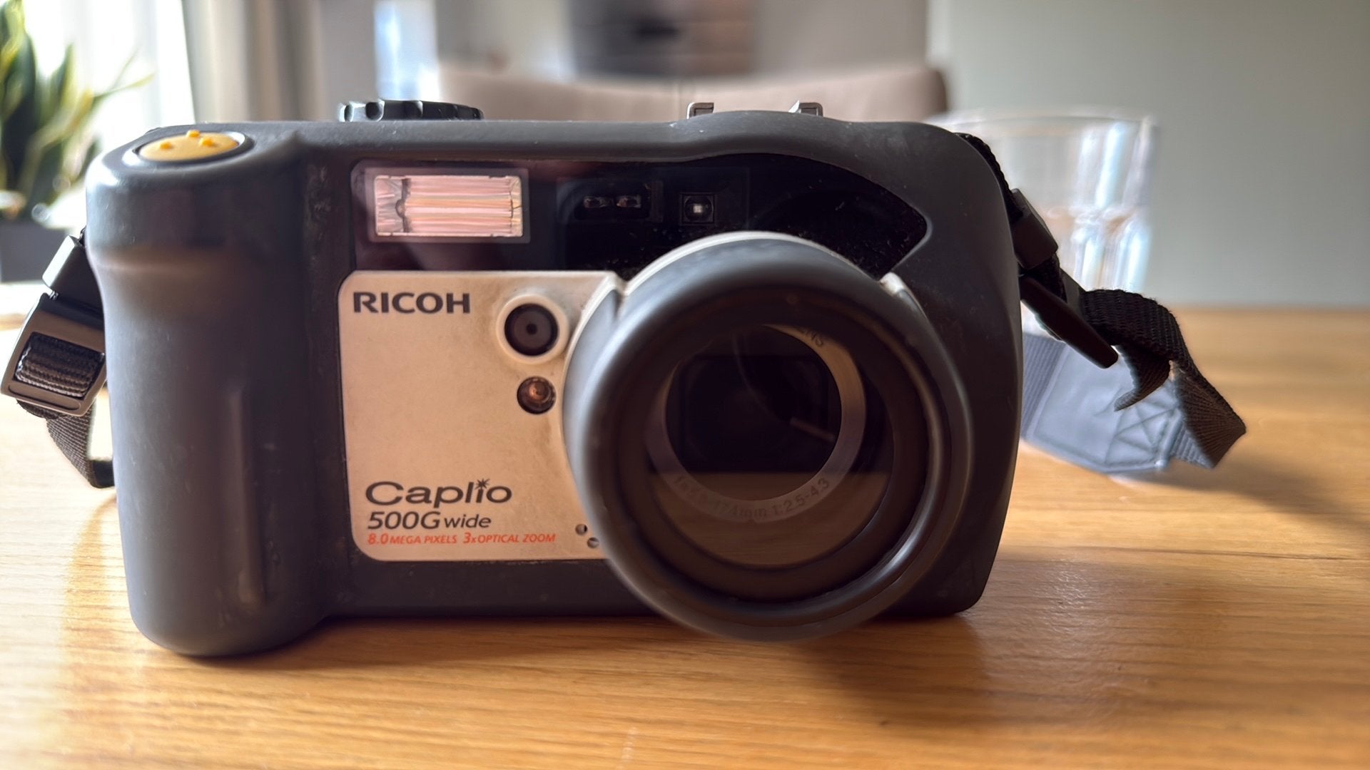 Vintage digitale camera Ricoh Calipio 500 wide, Audio, Tv en Foto, Gebruikt, Oplader, Overige typen, Ricoh