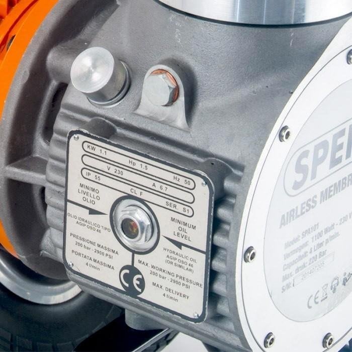 4.0Ltr/min Airless membraampomp 6 liter trechter - SPA101A, Ophalen of Verzenden, Nieuw, Overige typen