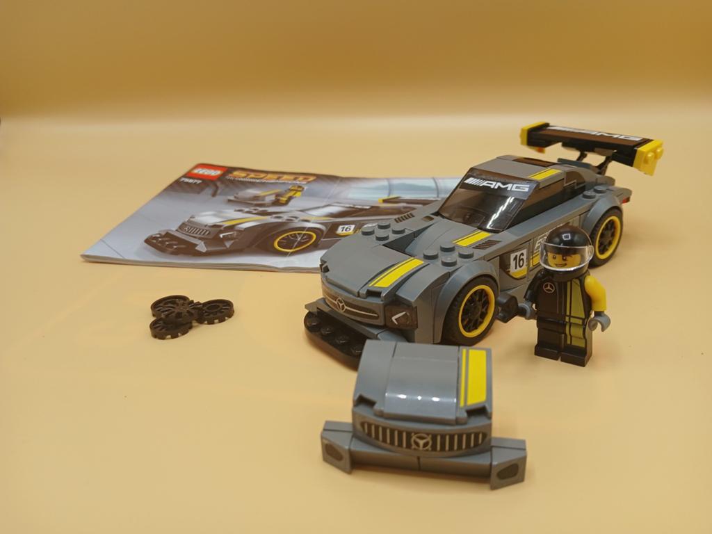 Lego Speed Champions, 75877 Mercedes Amg GT3. **ZGAN**, Kinderen en Baby's, Speelgoed | Duplo en Lego, Zo goed als nieuw, Lego