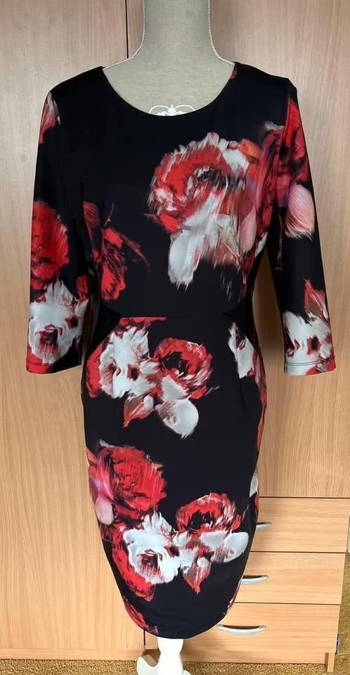 Donna Dura jurk maat 38, Kleding | Dames, Jurken, Maat 38/40 (M), Zwart, Ophalen of Verzenden, Zo goed als nieuw