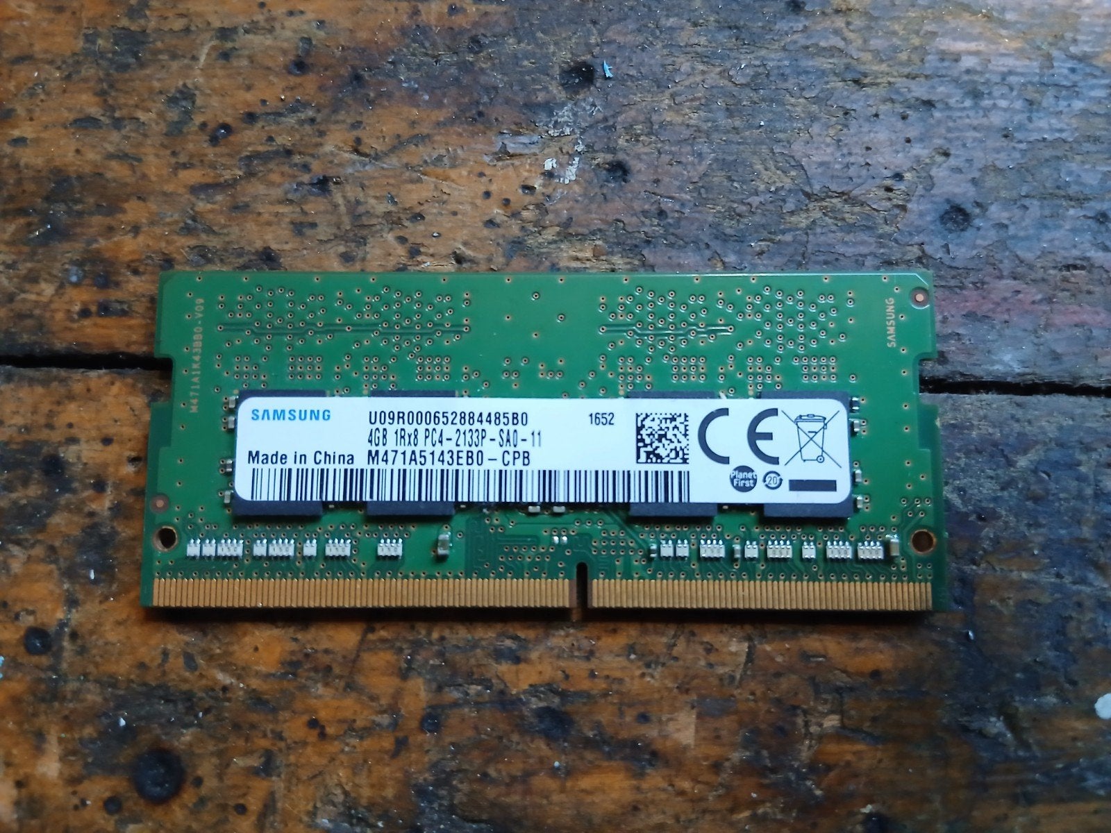 Samsung 4GB DDR4 Laptop RAM (PC4-2133P), Computers en Software, RAM geheugen, Samsung, Gebruikt, DDR4, Laptop