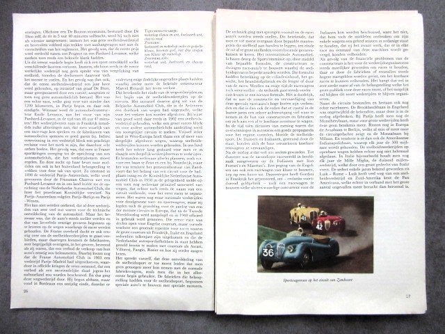 Knipsels en artikelen 1954 over autosport, Ophalen of Verzenden, 1940 tot 1960, Knipsel(s)