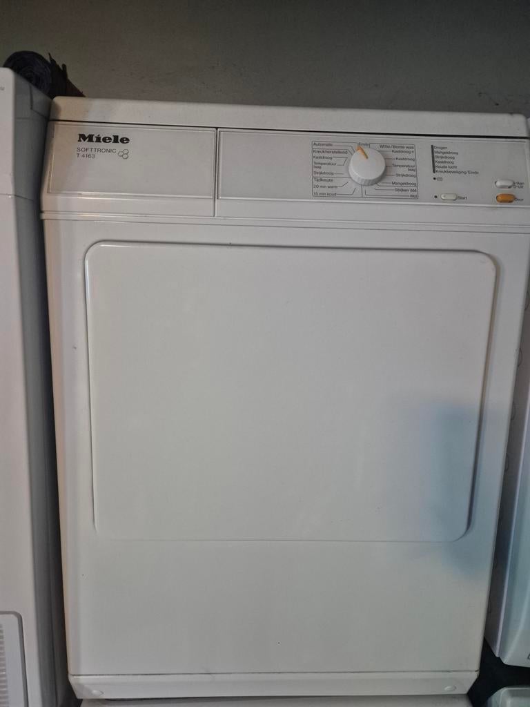 Miele Softtronic T 4163 Wasdroger - Gebruikt, Witgoed en Apparatuur, 6 tot 8 kg, Gebruikt, Anti-kreukfase, Ophalen of Verzenden