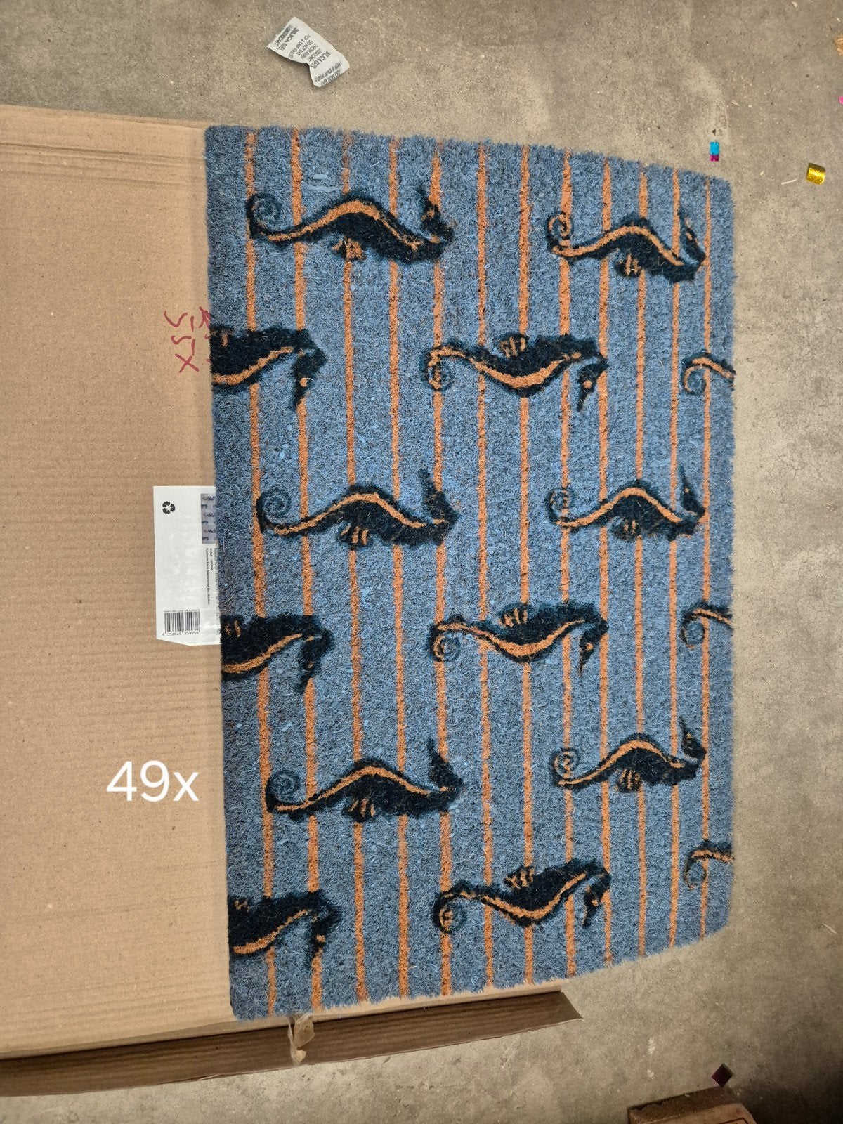 Diverse kokos deurmatten voor binnen en buiten, Gebruikt, Schoonloopmat, Ophalen of Verzenden, Kokos