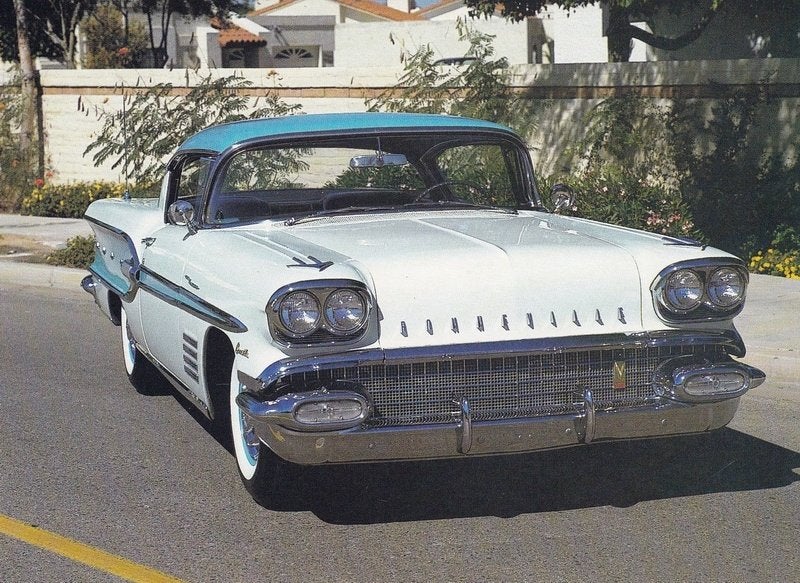 Pontiac Bonneville 1958, Ophalen of Verzenden, 1980 tot heden, Ongelopen, Voertuig