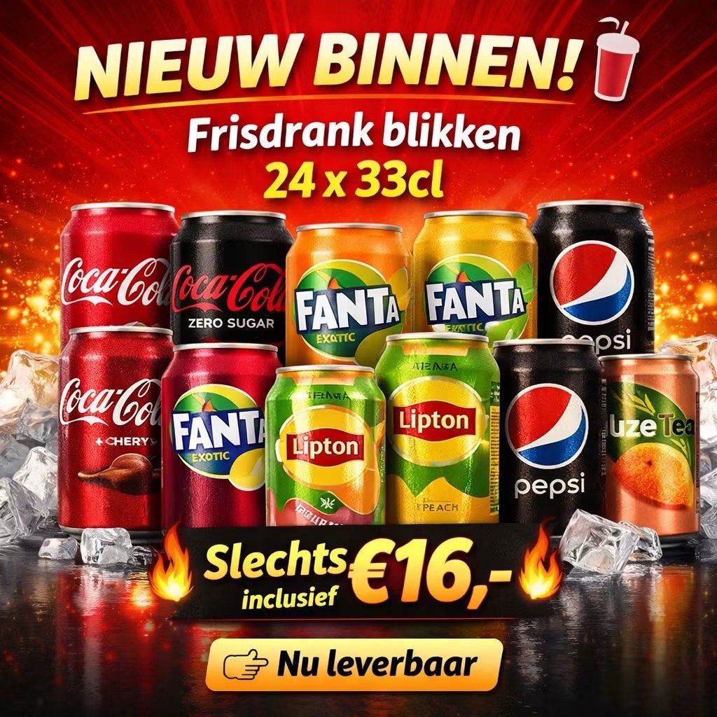 Frisdranken export, Diversen, Levensmiddelen, Ophalen of Verzenden