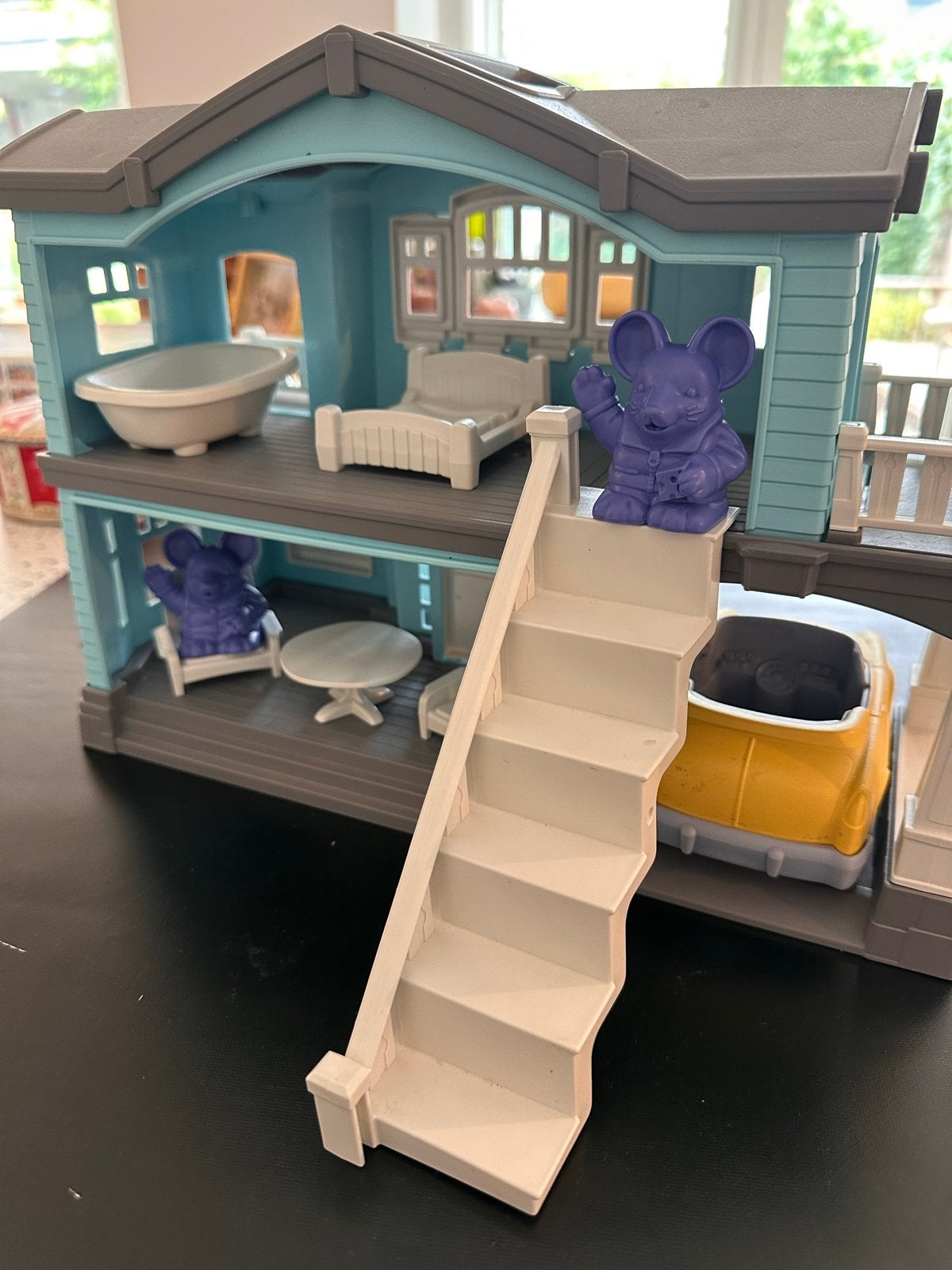 Leuk muizenhuis met meubels en muizen, Kinderen en Baby's, Ophalen of Verzenden, Gebruikt, Poppenhuis