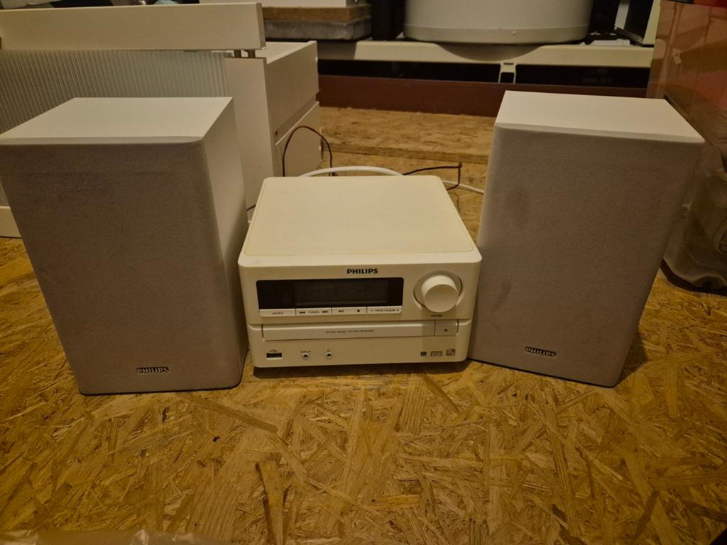 Philips Micro Muziek Systeem MCM2005 met CD/MP3/USB, Ophalen, Philips, Gebruikt, Microset