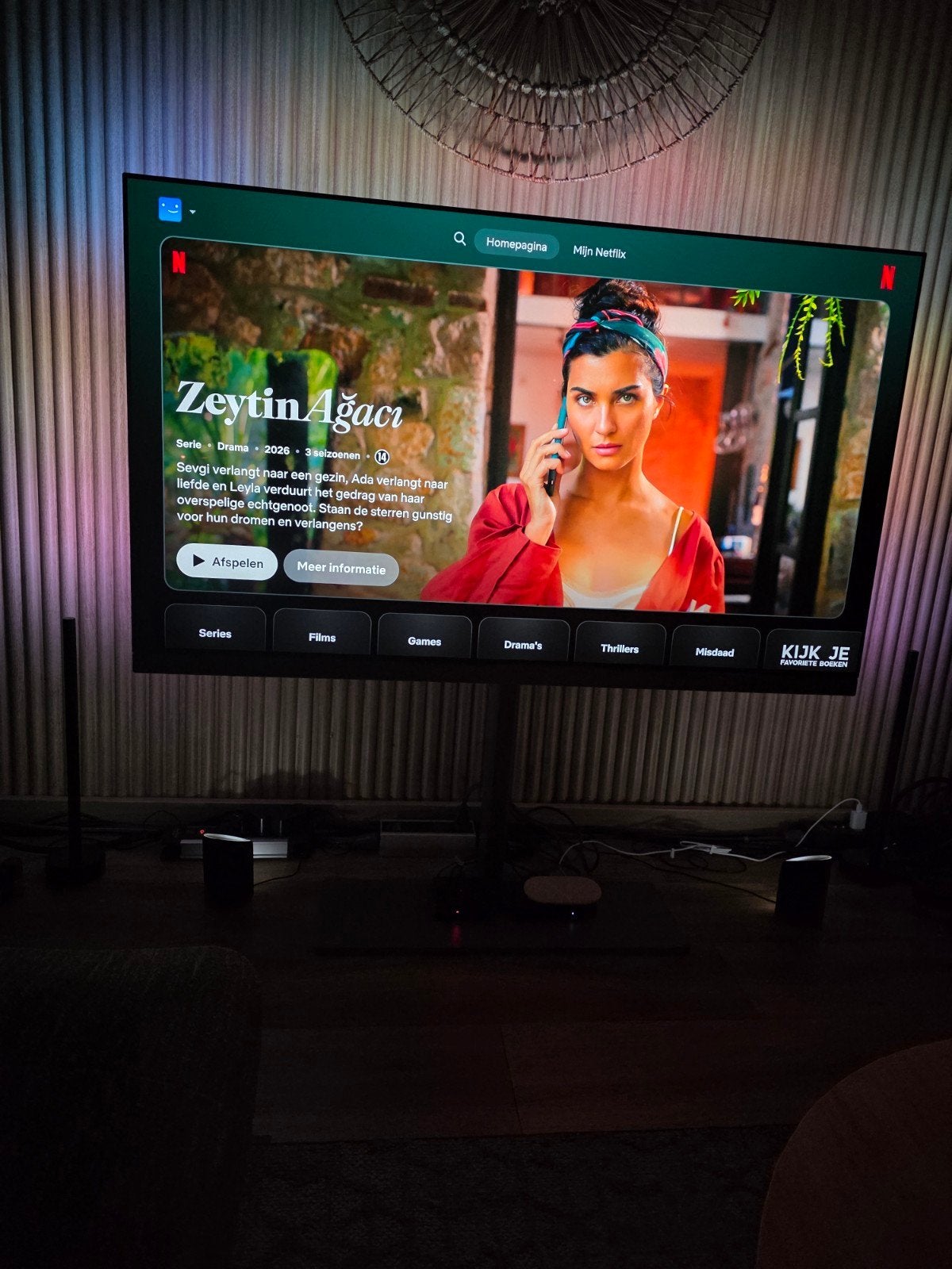 Philips Oled 65oled959 /18 act. drivers + 1 subw. ingebouwd, Ophalen, Zo goed als nieuw, Tv en Weergevers