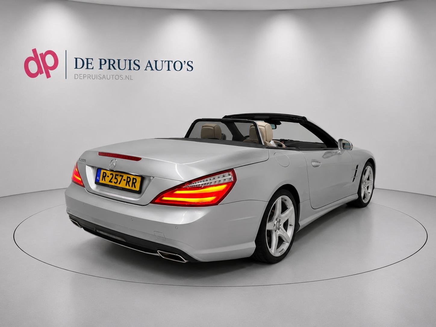 Mercedes-Benz SL-klasse 500 AMG Exclusive interrieur Camera, Auto's, Mercedes-Benz, Euro 5, Gebruikt, 8 cilinders, 1770 kg