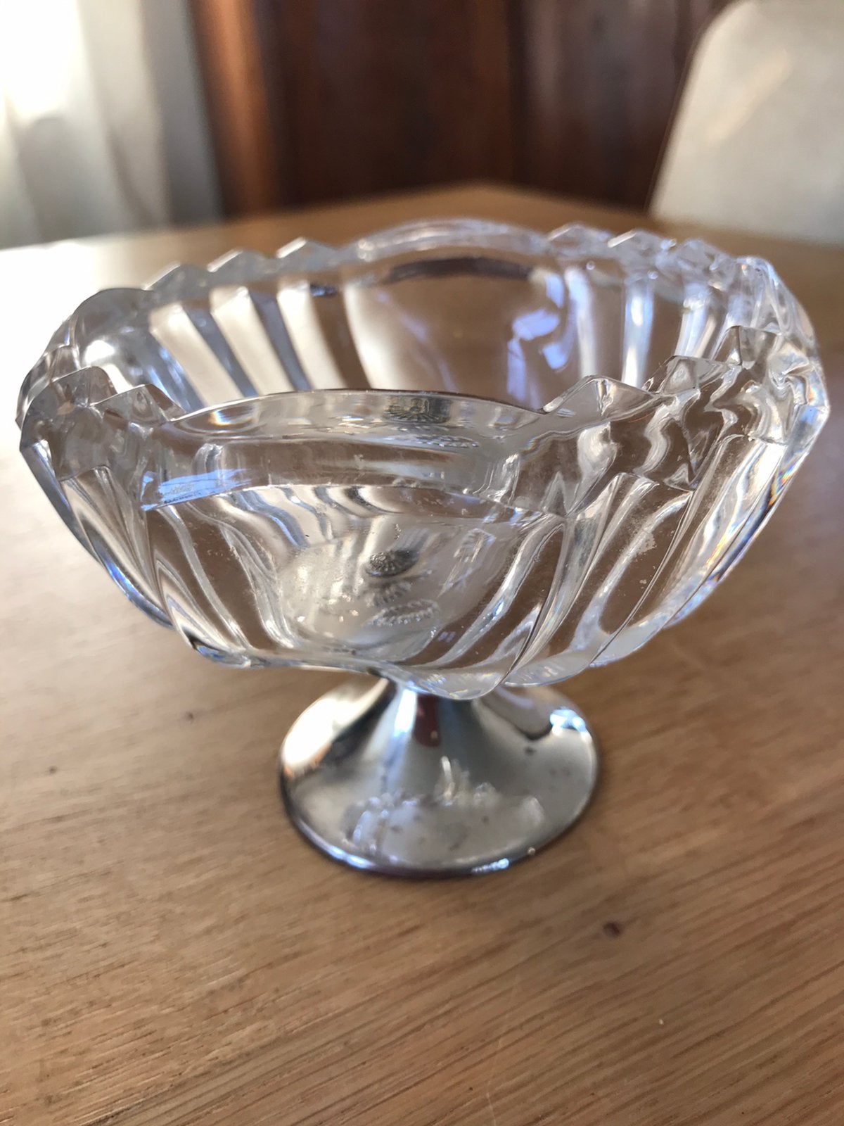 Schaaltje van kristal/glas, Ophalen of Verzenden