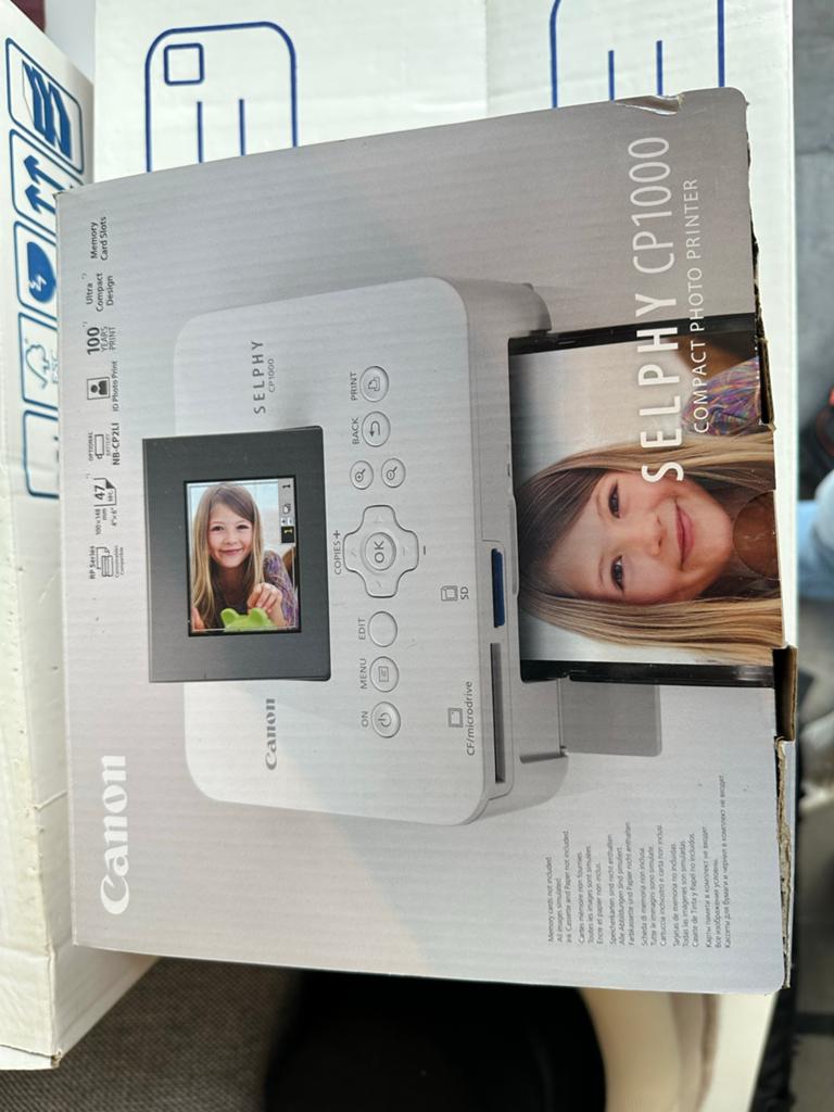Canon Selphy CP1000 Compact Fotoprinter - Nieuw in doos, Ophalen of Verzenden, Zo goed als nieuw