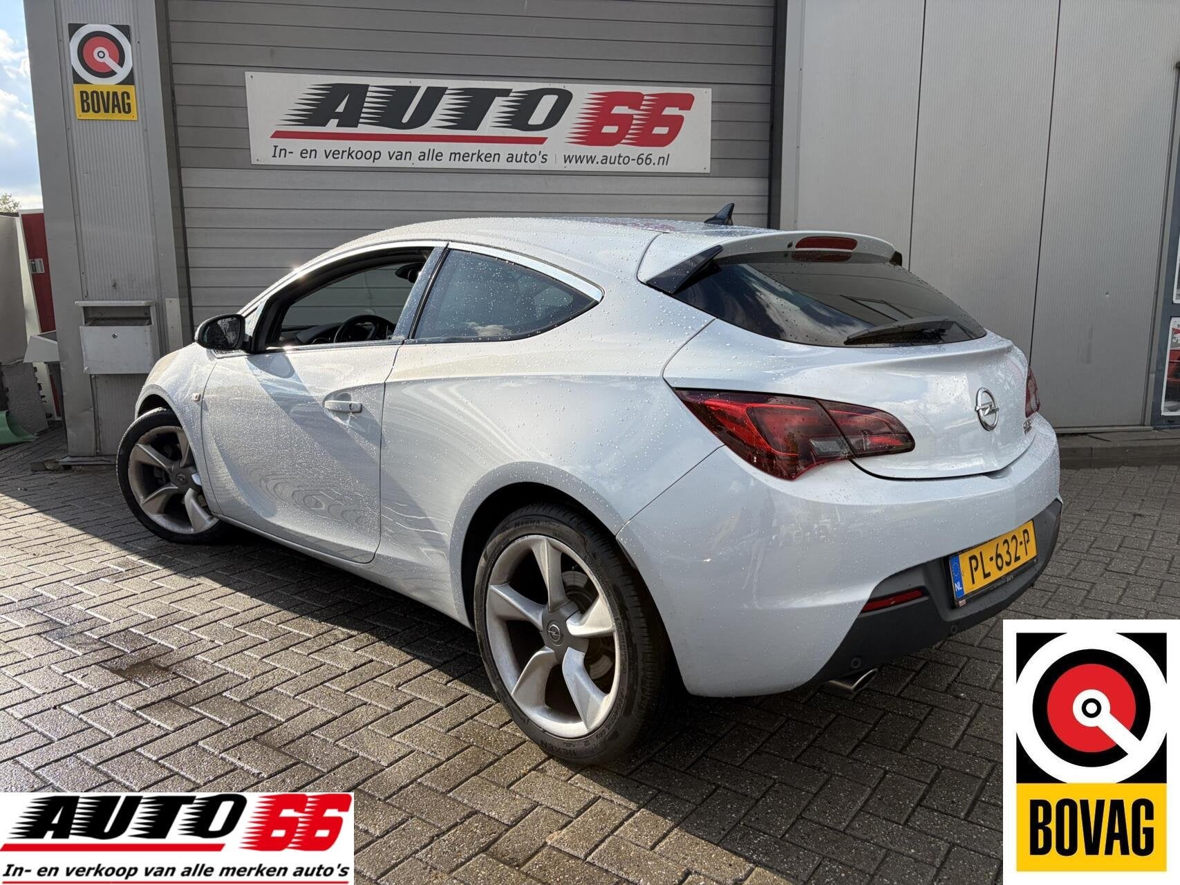 Opel Astra GTC 1.4 Turbo Sport 140 pk, Auto's, Voorwielaandrijving, Gebruikt, Zwart, 4 cilinders