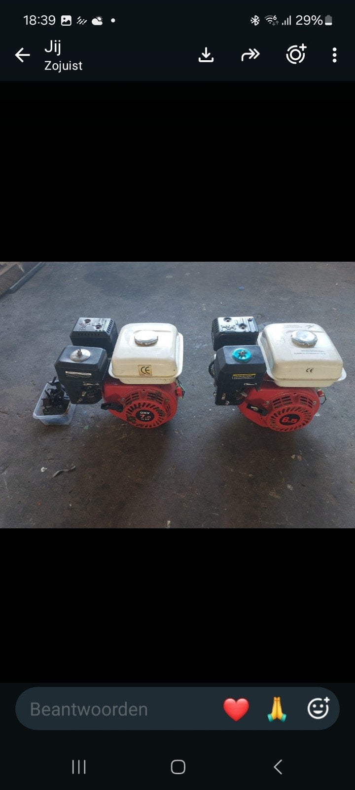 4takt motoren perfect verschillende doeleinden, Minder dan 5 liter, Ophalen, Gebruikt, Wit