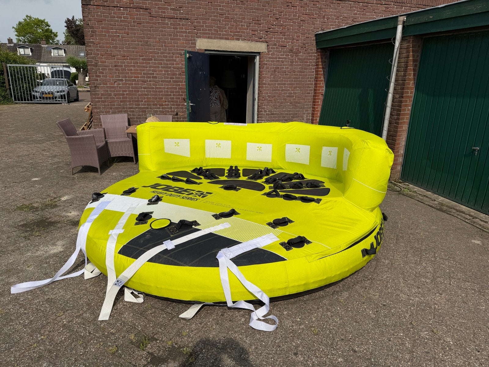 Jobe Sports sigma 6 persoons funtube, Watersport en Boten, Waterski's, Ophalen, Zo goed als nieuw