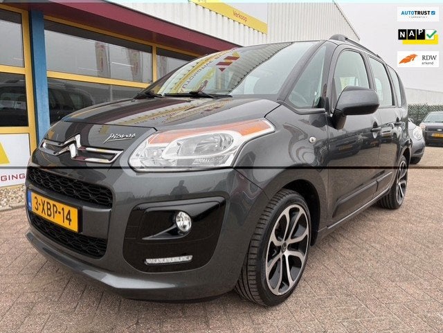 Citroen C3 Picasso 1.4 VTi Tendance AIRCO, Auto's, Voorwielaandrijving, Stof, Gebruikt, Zwart