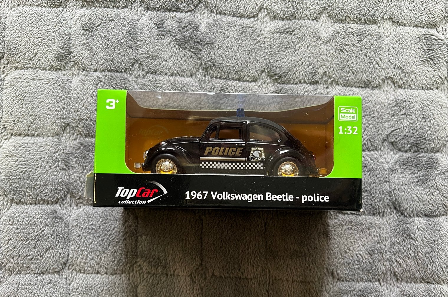 1967 Volkswagen Kever - politie (schaalmodel 1:32), Hobby en Vrije tijd, Ophalen of Verzenden, Nieuw, Auto, Overige merken