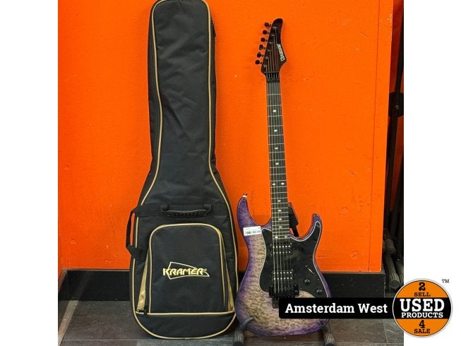 Kramer Guitars Quilt HHFR Ultraviolet Burst, Flex Ltd., Zo goed als nieuw, https://flex.com/contact-us, Nobelstraat 10, 5807 GA Oostrum LB, Limburg, Nederland
