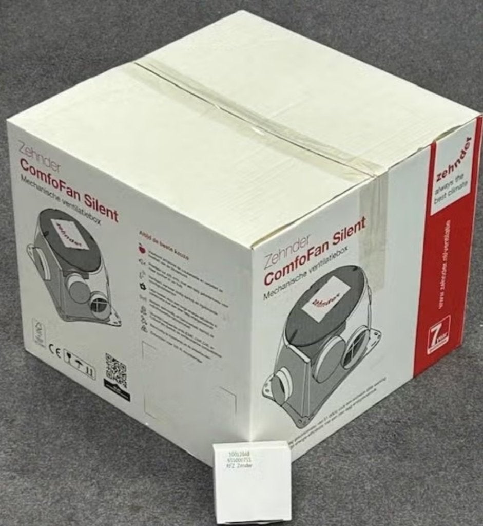Zehnder comfo, Ophalen of Verzenden, Nieuw, Afzuiger