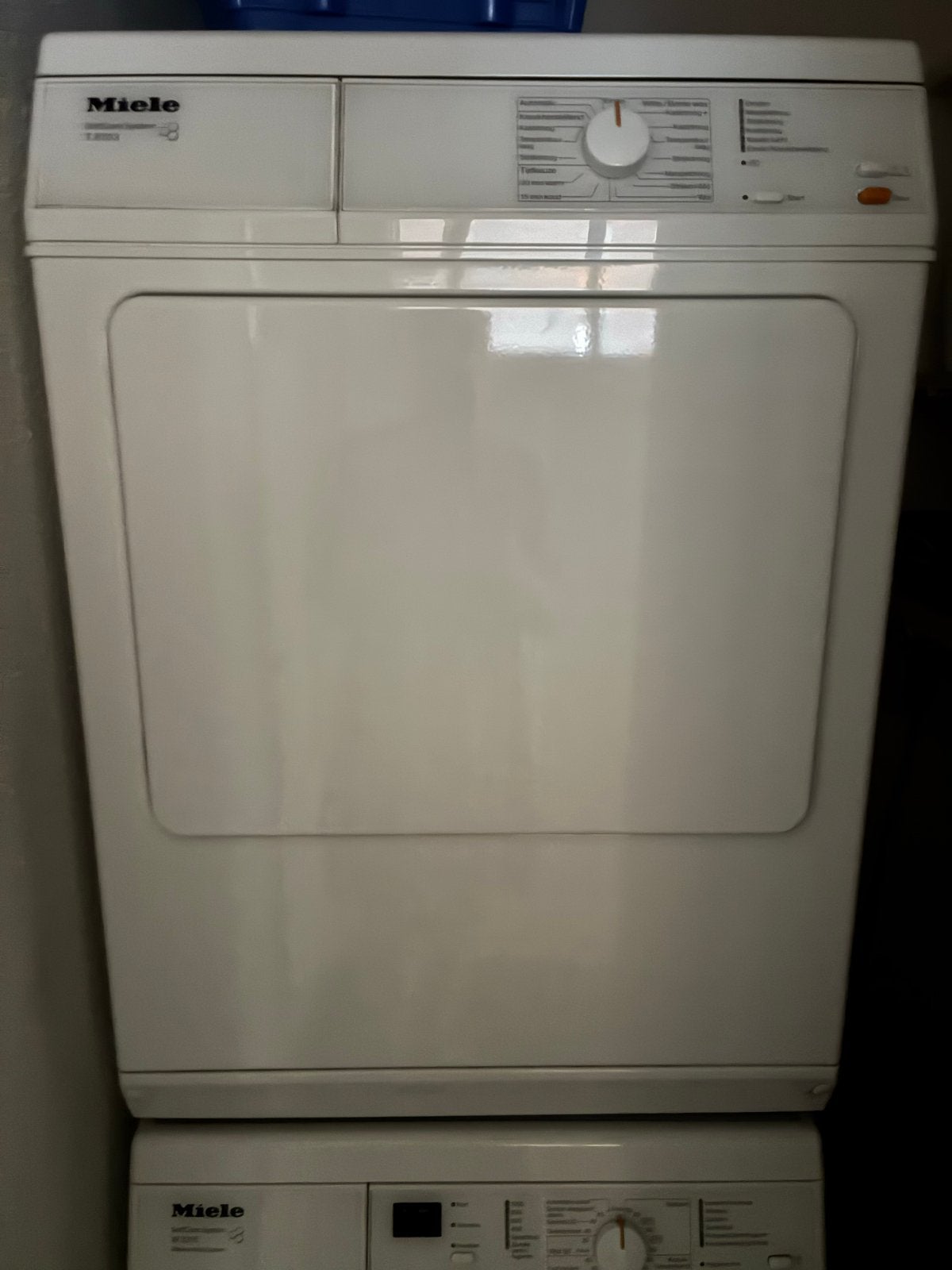 Miele Wasmachine W 3215 en Droger T 8703 - Prima Staat, Ophalen, Gebruikt