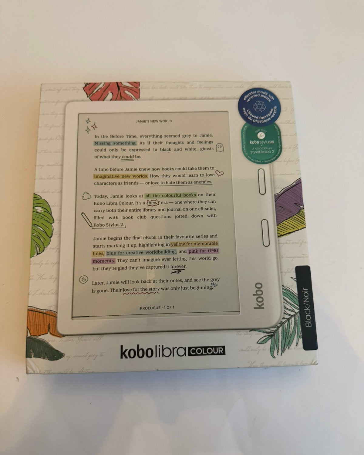 Kobo Libra Colour 32GB – Nieuwstaat – Compleet in doos, Verzenden, Kobo, Kobo, Zo goed als nieuw