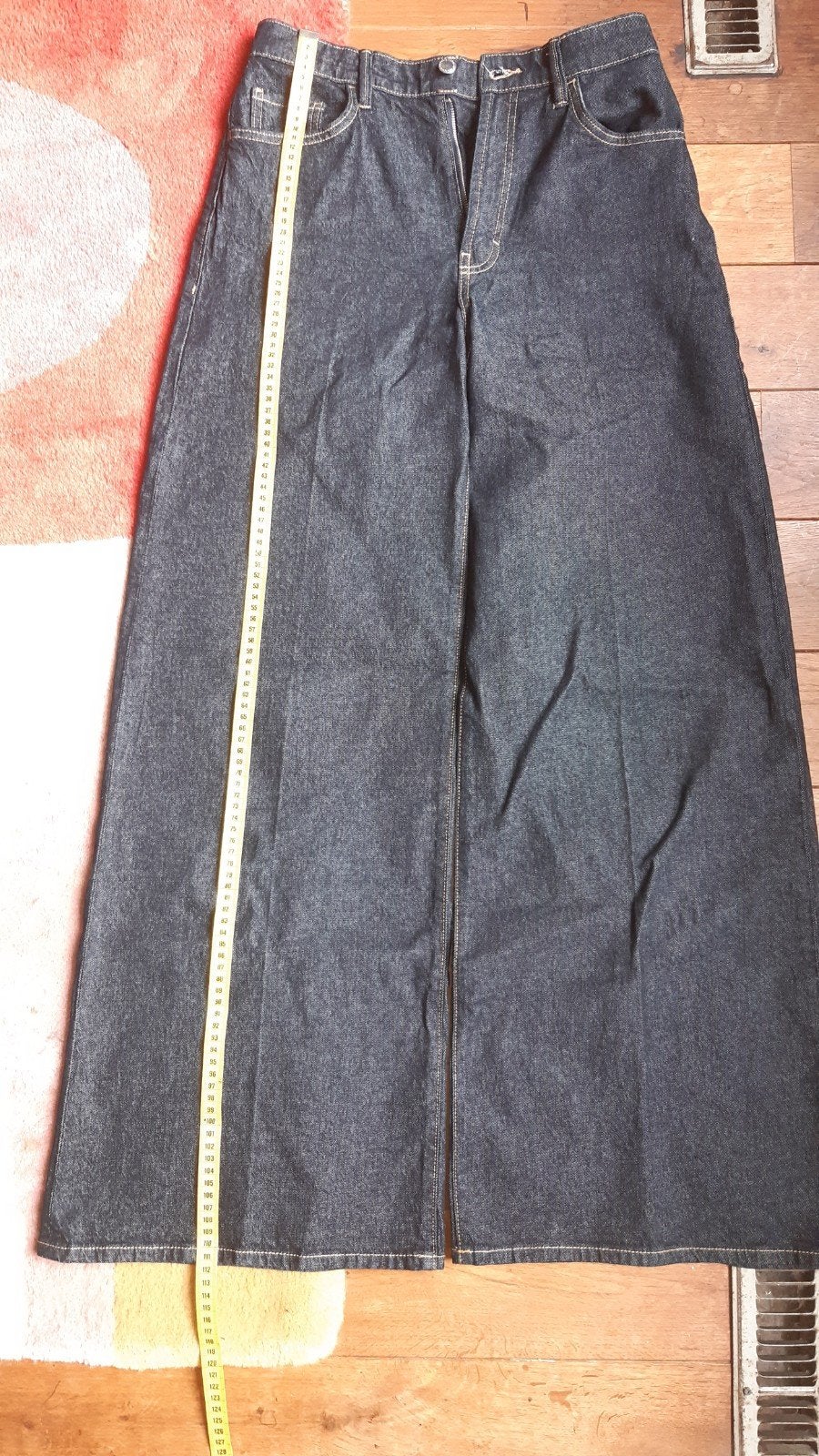 Mooie wijde spijkerbroek van MNG maat 36 raw denim, Kleding | Dames, Broeken en Pantalons, Blauw, MNG, Nieuw, Ophalen of Verzenden