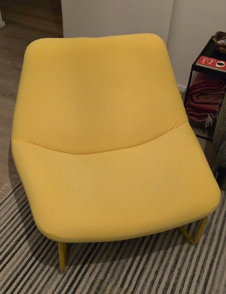 IKEA Sotenäs Fauteuil Geel, Ophalen, Modern, Scandinavisch, Minder dan 75 cm, Zo goed als nieuw