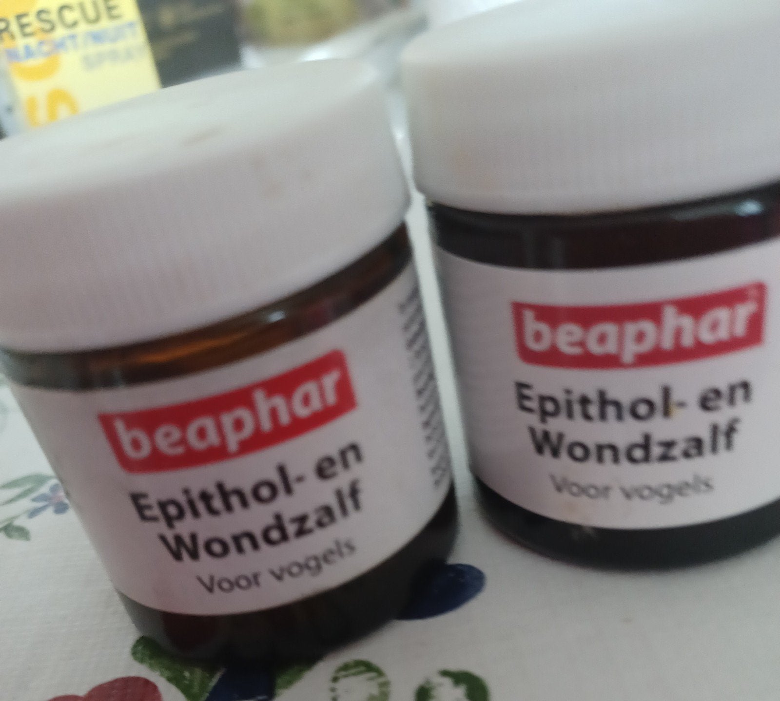 2 potjes epitol wondzalf voor vogels, Dieren en Toebehoren, Ophalen of Verzenden