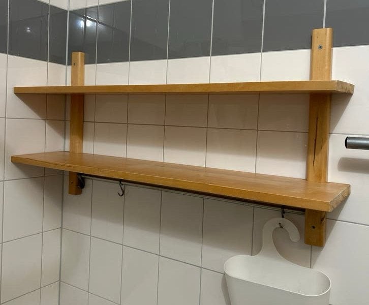 Houten wandplank Ikea, Ophalen, Gebruikt