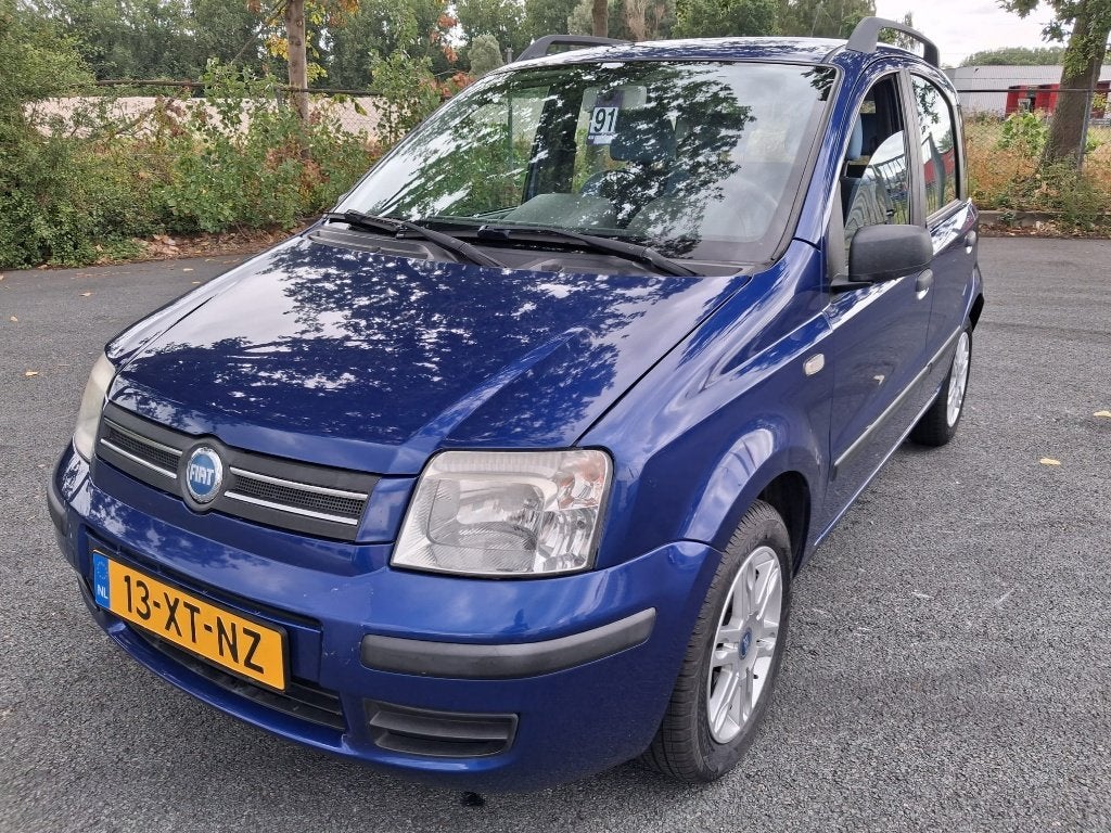 Fiat Panda 1.2 44KW 60PK 2007 MEEST LUXE UITVOERING NW APK, Voorwielaandrijving, Euro 5, Stof, Origineel Nederlands