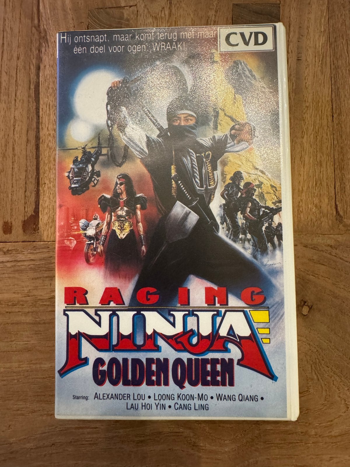 Raging Ninja Golden Queen VHS - Actie en Avontuur, Nederlands ondertiteld, Vanaf 16 jaar, Verzenden, Actie en Avontuur