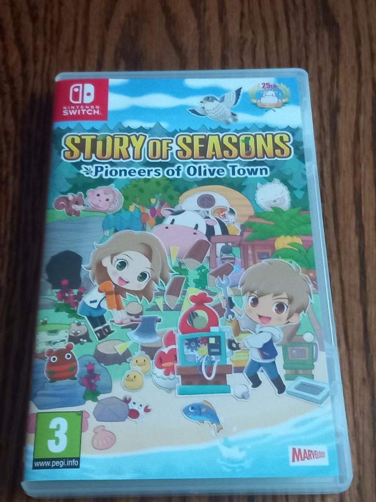 STORY OF SEASONS Pioneers of Olive Town, Nintendo, 1 speler, Ophalen of Verzenden, Zo goed als nieuw