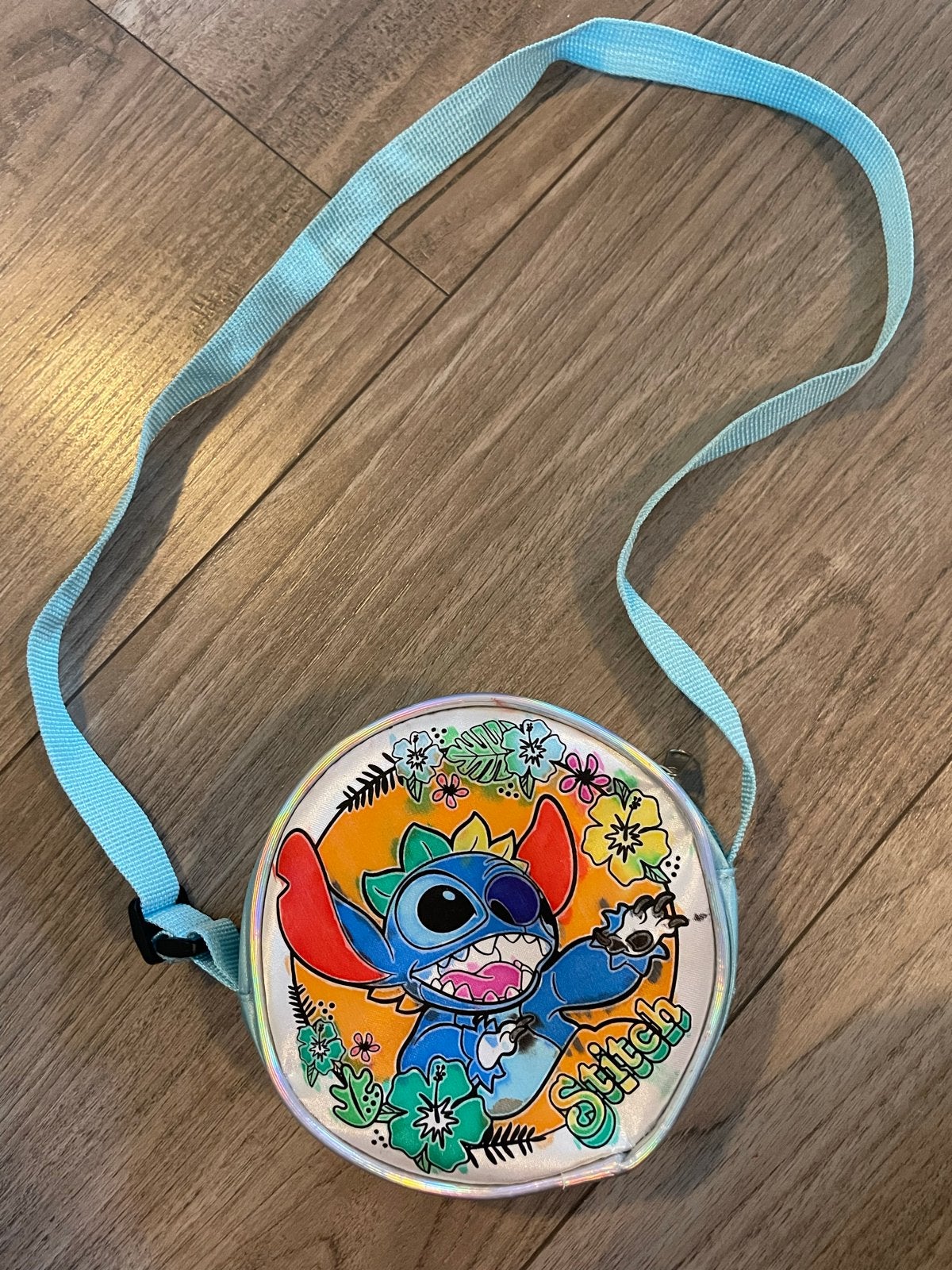 Stitch Schoudertasje - Leuk en Compact, Ophalen, Gebruikt, Blauw, Schoudertasje