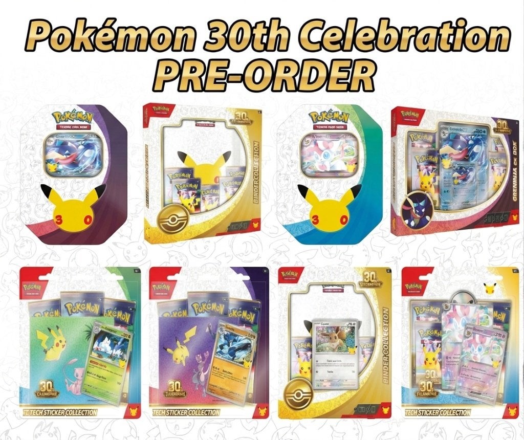 PREORDER Pokemon 30th Celebration Producten, Ophalen of Verzenden, Nieuw