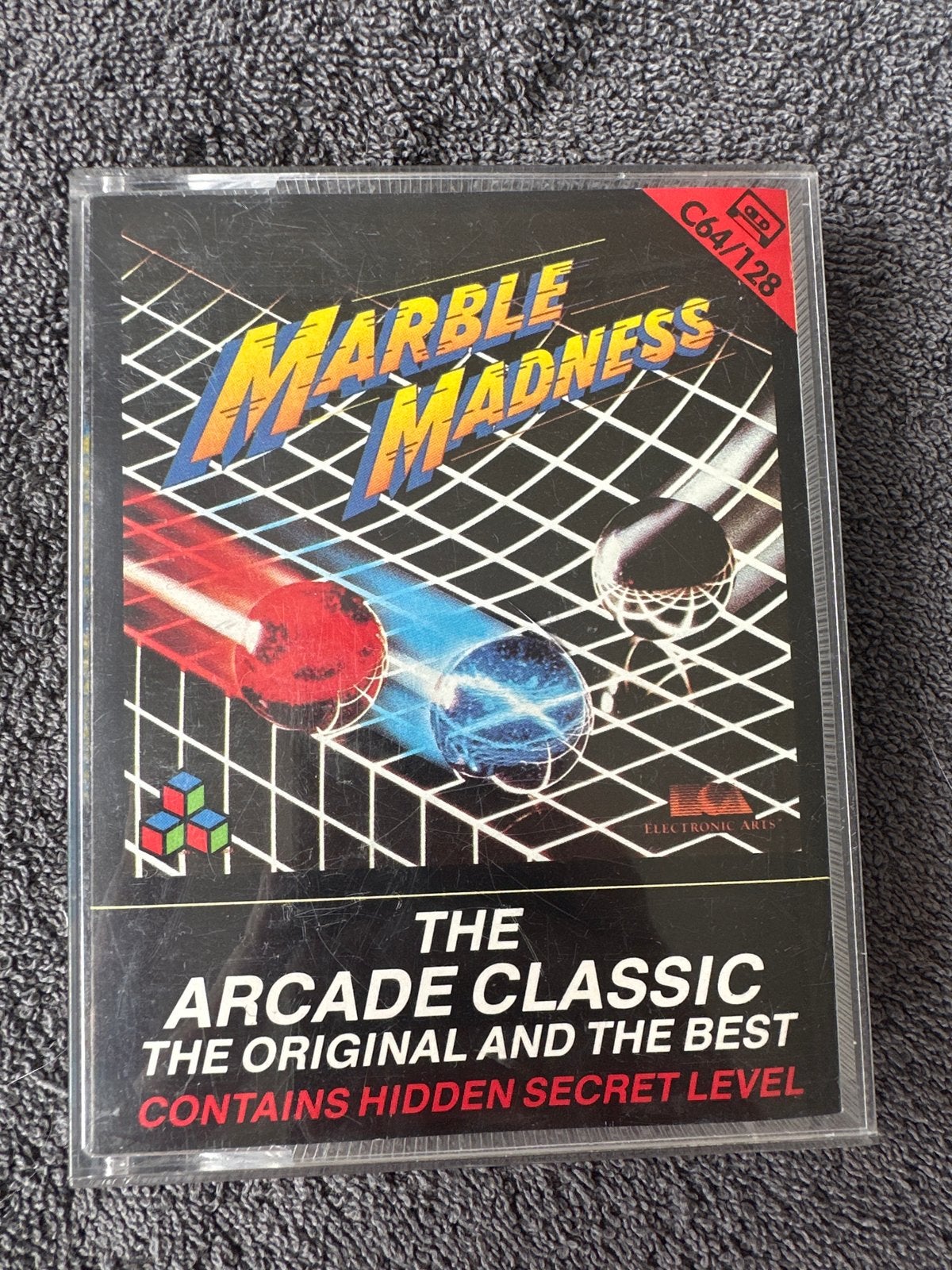 Marble Madness C64/128 - Arcade Classic met Secret Level, Puzzel en Educatief, Gebruikt, 1 speler, Ophalen of Verzenden