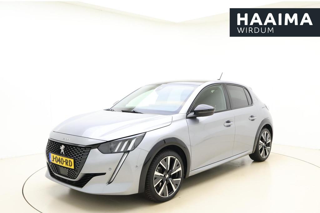 Peugeot 208 1.2T 100pk GT-Line | Trekhaak | Panorama Dak | D, Gebruikt, Euro 6, Leder en Stof, 49 €/maand