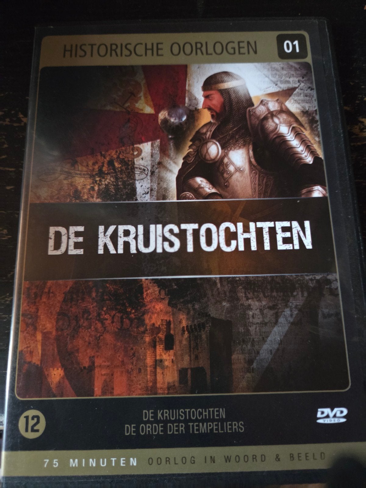 De kruistochten, Cd's en Dvd's, Dvd's | Documentaire en Educatief, Alle leeftijden, Ophalen of Verzenden, Zo goed als nieuw, Oorlog of Misdaad