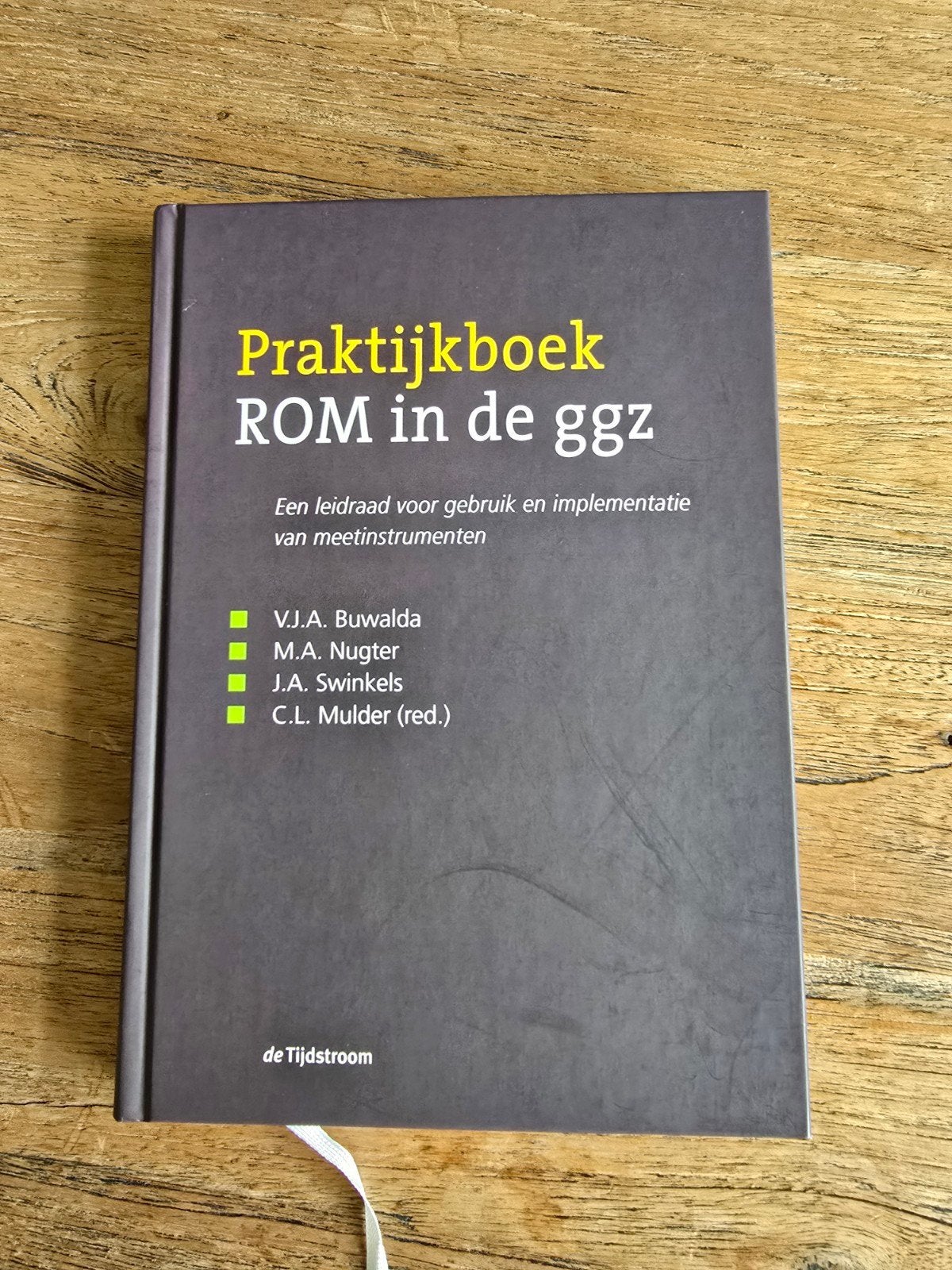 Praktijkboek ROM in de ggz - Zo goed als nieuw, V.J.A. Buwalda, M.A. Nugter, J.A. Swinkels, C.L. Mulder (red.), Zo goed als nieuw