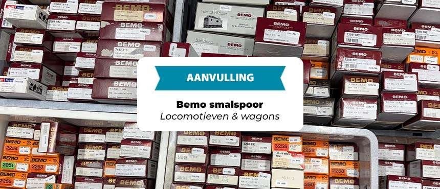 400 BEMO Items nu online! Locomotieven Wagons RhB / MGB / FO, Niet ingevuld, Zo goed als nieuw, Niet ingevuld, Niet ingevuld