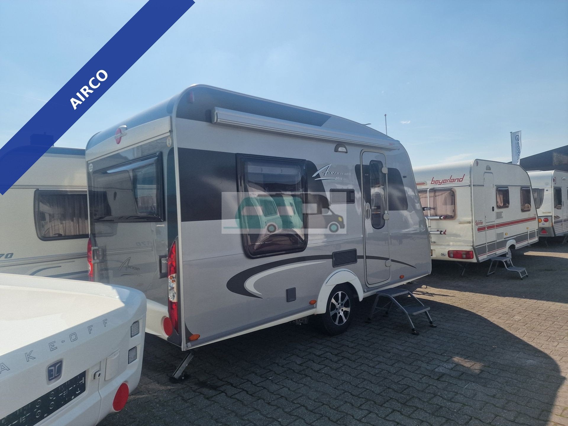 Bürstner averso plus 410 TS unieke indeling Mover, airco, l, Caravans en Kamperen, Tot en met 2, Bedrijf, Schokbreker, Bürstner