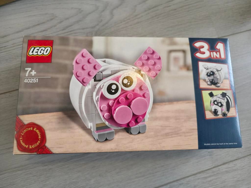 Lego 40251 3 in 1 piggy bank limited edition, Ophalen of Verzenden, Nieuw, Lego